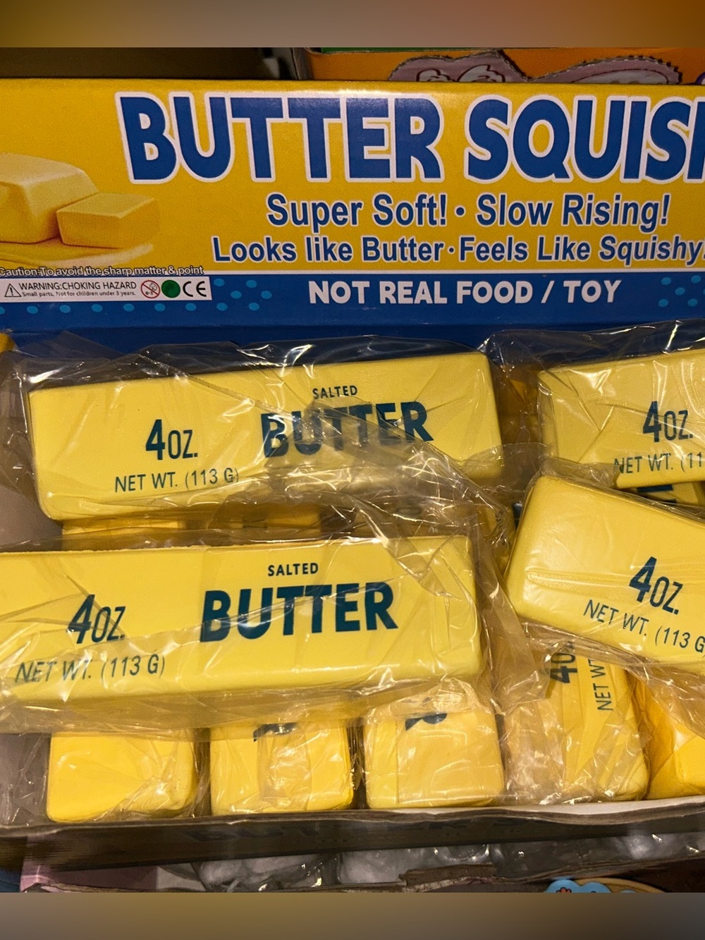 2 Viral butter squishy sticks
